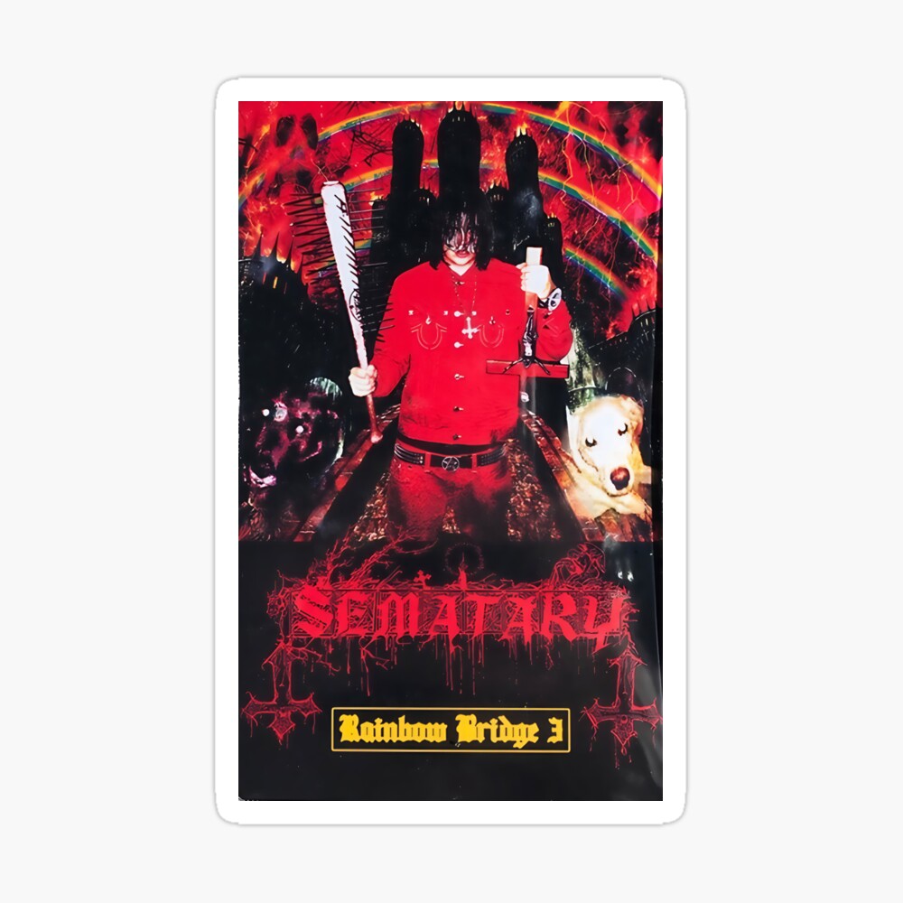 Sematary grave man rainbow bridge 3 Poster