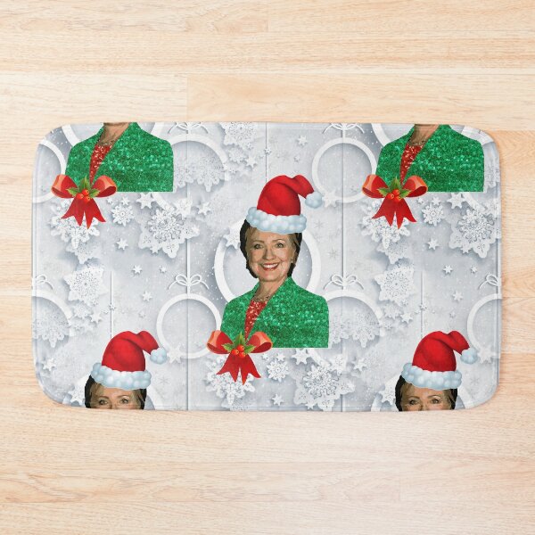 Item preview, christmas Hillary clinton santa claus designed and sold by Gossip Rag.
