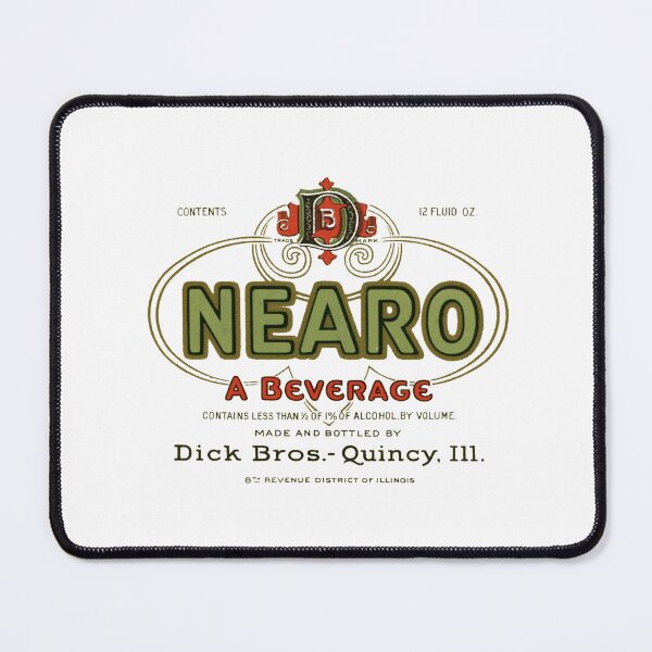Item preview, Vintage Nearo - A Beverage - Non Alcoholic Prohibition Drink - Dick Brothers - Quincy, Illinois designed and sold by QuayTradingCo.
