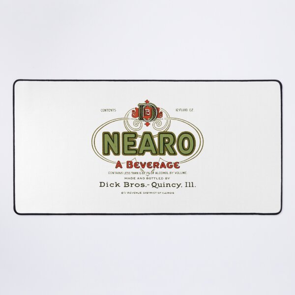 Item preview, Vintage Nearo - A Beverage - Non Alcoholic Prohibition Drink - Dick Brothers - Quincy, Illinois designed and sold by QuayTradingCo.