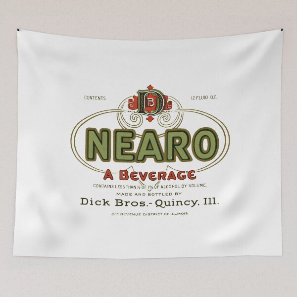 Item preview, Vintage Nearo - A Beverage - Non Alcoholic Prohibition Drink - Dick Brothers - Quincy, Illinois designed and sold by QuayTradingCo.