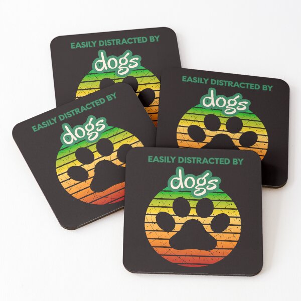 Item preview, Easily distracted by dogs designed and sold by Agu210.