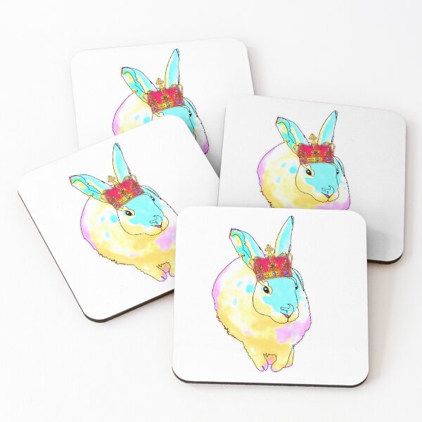 Item preview, Regal Bunny Wearing a Crown – animalsinhats designed and sold by Ashley’sAnimalz.