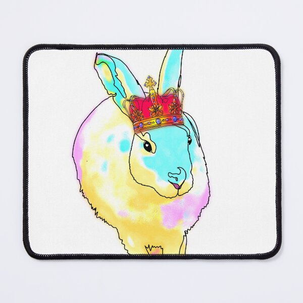 Item preview, Regal Bunny Wearing a Crown – animalsinhats designed and sold by Ashley’sAnimalz.