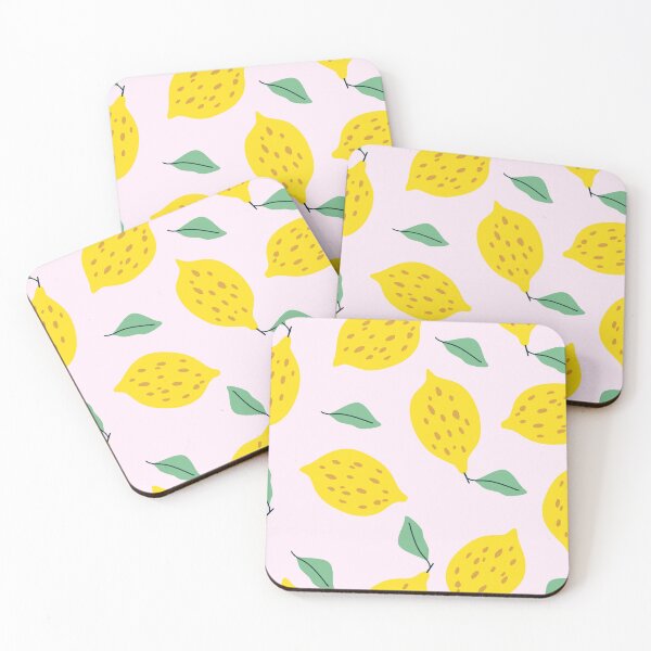 Item preview, Pink Lemon Aesthetic Pattern – Cute Pastel Fruit Design for Summer Vibes designed and sold by TropicalTrails.