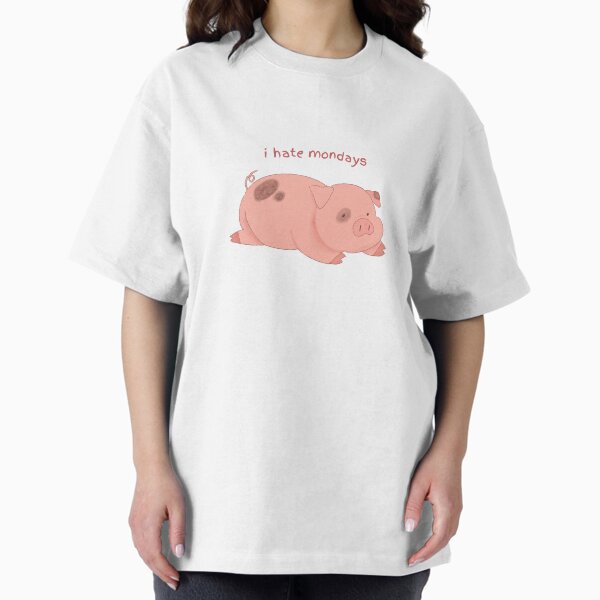 Item preview, Odio los lunes, cerdo designed and sold by Sunny Stickers & Stationery.