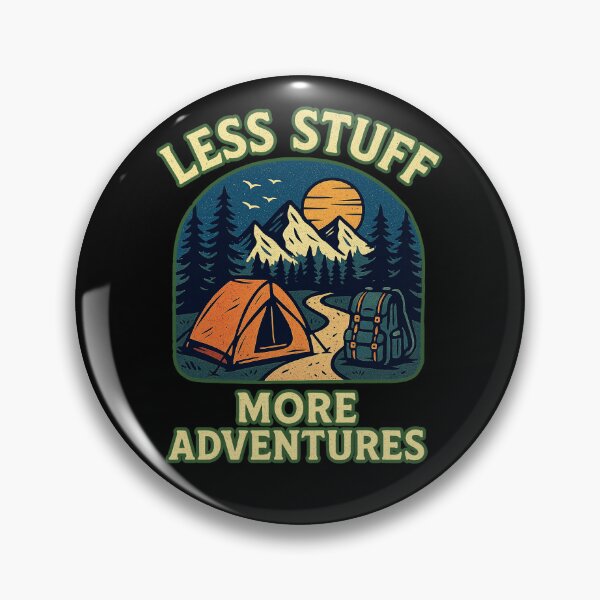 Item preview, Less stuff - more adventures designed and sold by Ambient Mind Design.