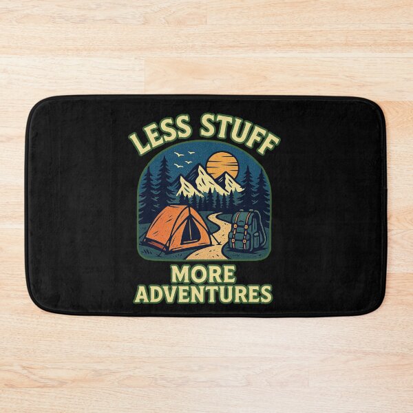 Item preview, Less stuff - more adventures designed and sold by Ambient Mind Design.