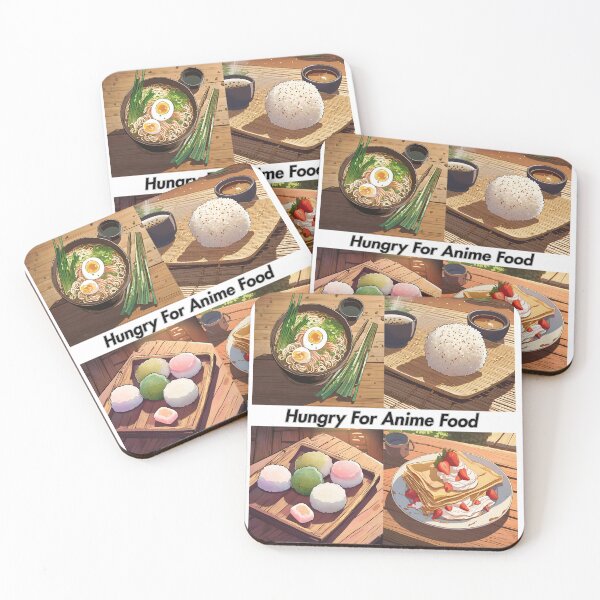 Item preview, Craving the Unreal: The Anime Food Fantasy designed and sold by Etsuke.