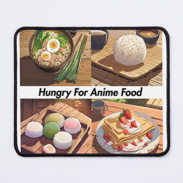 Item preview, Craving the Unreal: The Anime Food Fantasy designed and sold by Etsuke.