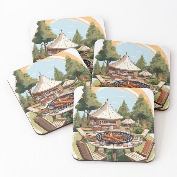 Item preview, Grill Under the Stars designed and sold by bb-15artstudio.