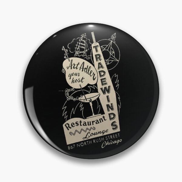 Item preview, Vintage Tradewinds Restaurant and Lounge - Art Adler Your Hose - Chicago, Illinois designed and sold by QuayTradingCo.