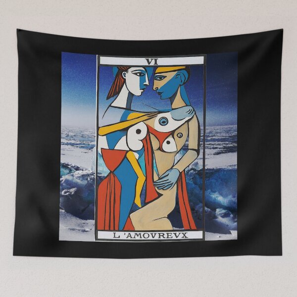 Item preview, Tarot Deck : The Lovers L' Amoureux designed and sold by Helios Be. Lavsh.