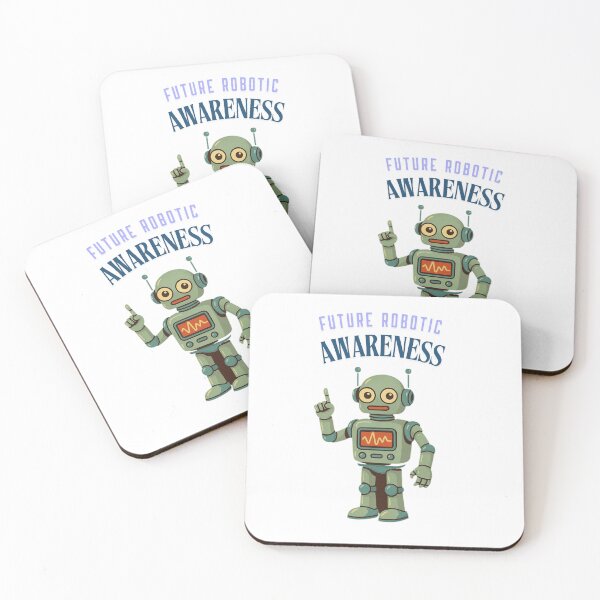 Item preview, Future Robotic Awareness – Retro Sci-Fi Robot Design designed and sold by JenniferCreaArte .