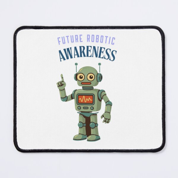 Item preview, Future Robotic Awareness – Retro Sci-Fi Robot Design designed and sold by JenniferCreaArte .