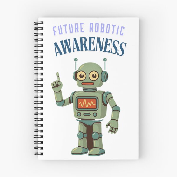 Item preview, Future Robotic Awareness – Retro Sci-Fi Robot Design designed and sold by JenniferCreaArte .
