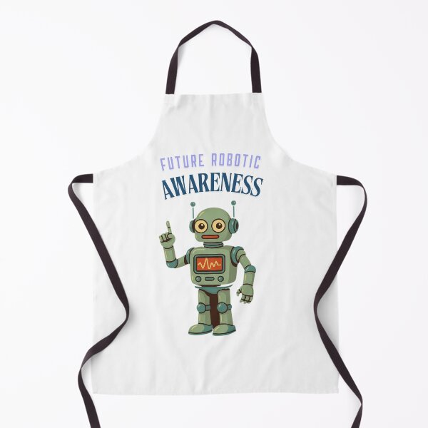 Item preview, Future Robotic Awareness – Retro Sci-Fi Robot Design designed and sold by JenniferCreaArte .