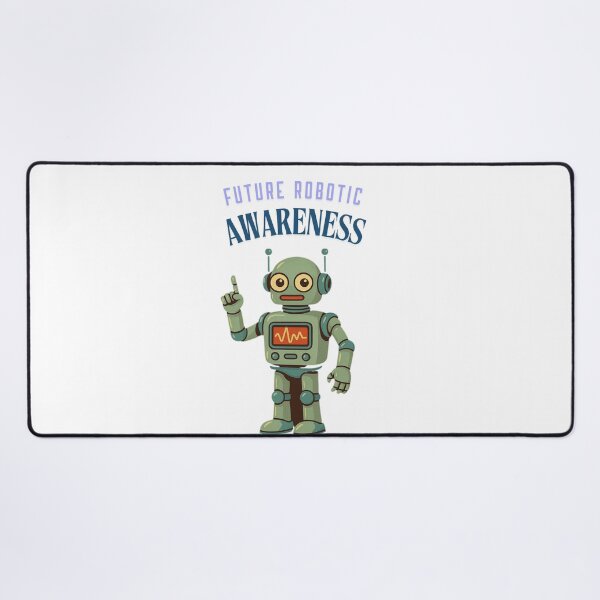 Item preview, Future Robotic Awareness – Retro Sci-Fi Robot Design designed and sold by JenniferCreaArte .