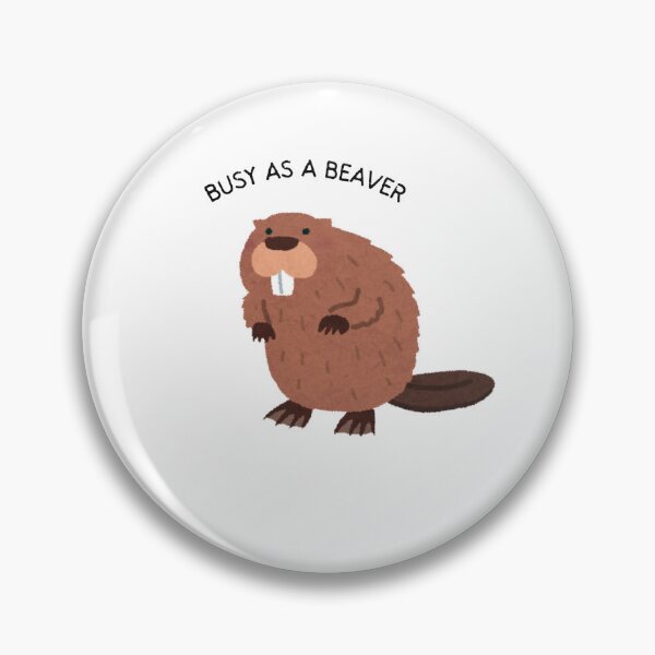 Item preview, Busy as a Beaver designed and sold by Sunny Stickers & Stationery.