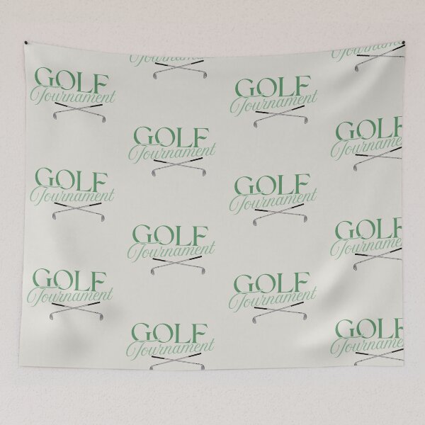 Item preview, Golf Tournament Professional Modern Green Event Logo designed and sold by Stickers by @molllyclare.