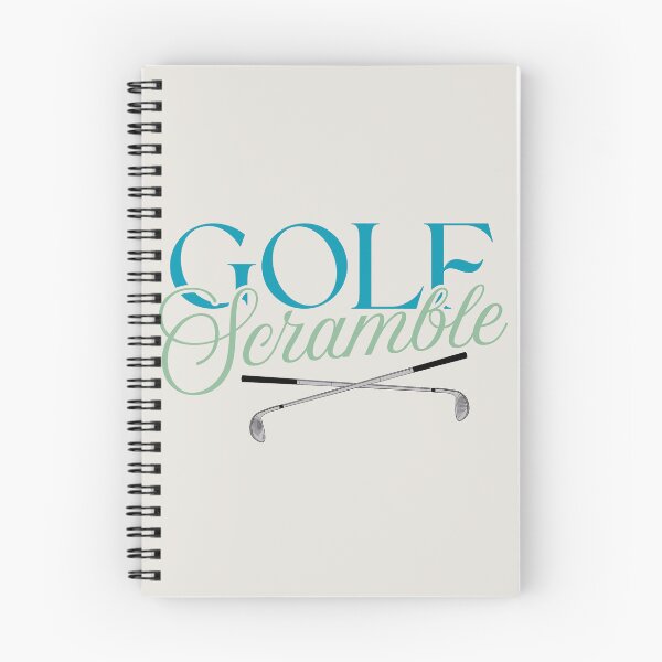 Item preview, Golf Scramble Simple Modern Blue and Green Logo designed and sold by Stickers by @molllyclare.