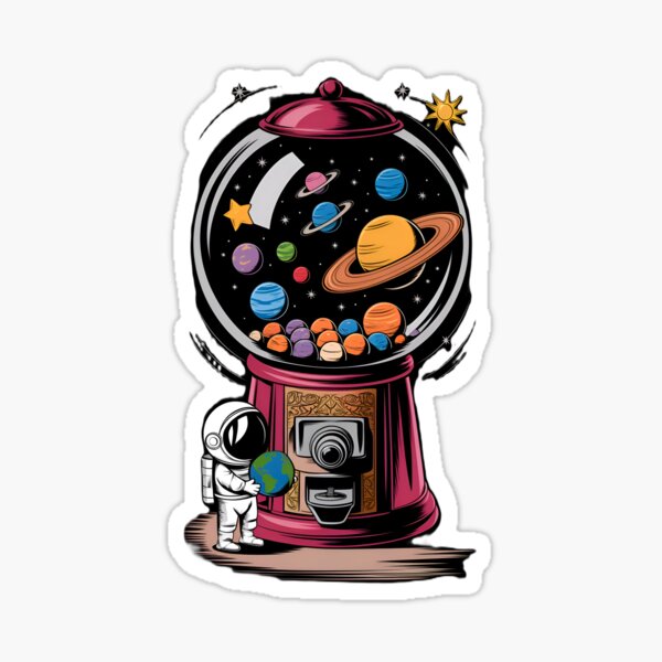 Item preview, Galactic Gumball Dispenser designed and sold by Mosaic Mind & Co..