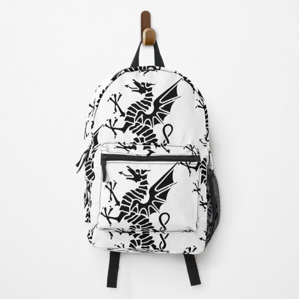 Item preview, Skeletal Dragon Emblem - Bold Gothic Design designed and sold by WorldLily.