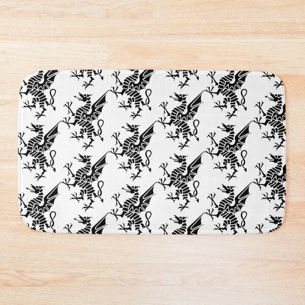 Item preview, Skeletal Dragon Emblem - Bold Gothic Design designed and sold by WorldLily.