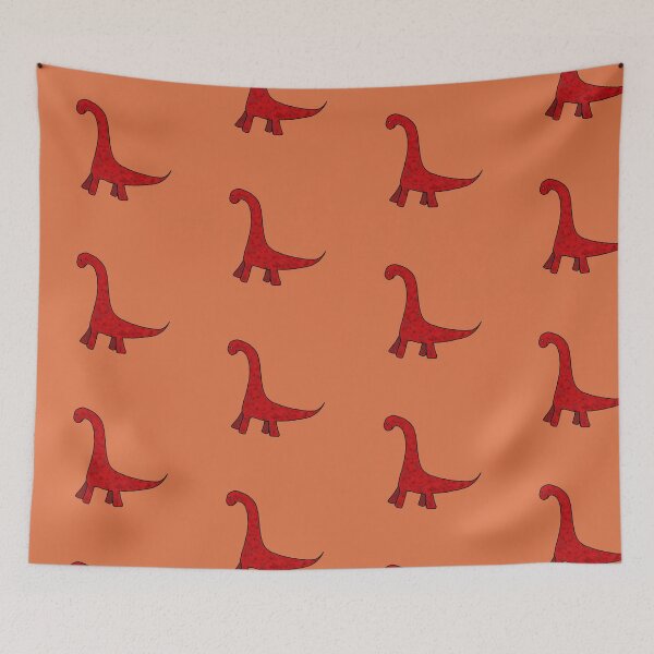 Item preview, Brontosaurus Sponge - Orange designed and sold by Snowroseblossom.