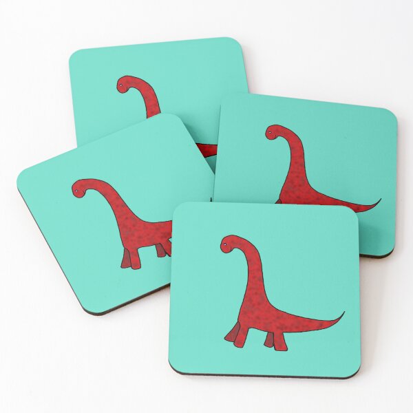Artikelvorschau, Brontosaurus Schwamm - Aqua entworfen und verkauft von Snowroseblossom.