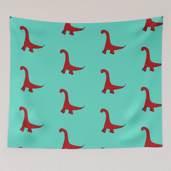 Item preview, Brontosaurus Sponge - Aqua designed and sold by Snowroseblossom.