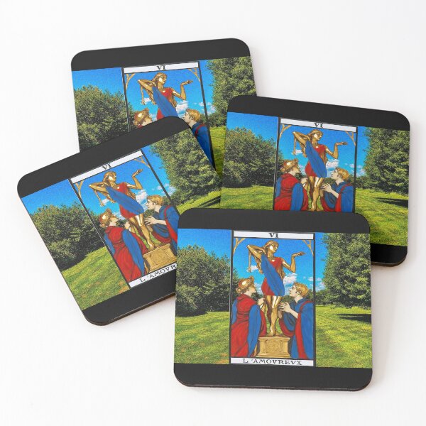 Item preview, The Tarot Deck: The Lovers L'Amoureux V3 designed and sold by Helios Be. Lavsh.