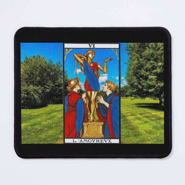 Item preview, The Tarot Deck: The Lovers L'Amoureux V3 designed and sold by Helios Be. Lavsh.