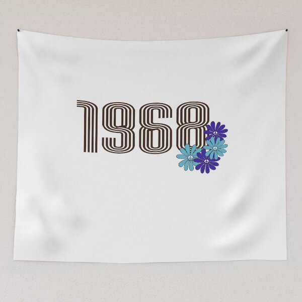 Item preview, 1968 Peace Sign Hippie Flower Power Aqua Purple designed and sold by Swigalicious.