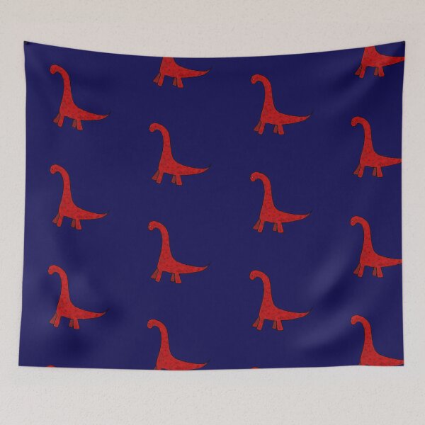 Item preview, Brontosaurus Sponge - Navy designed and sold by Snowroseblossom.