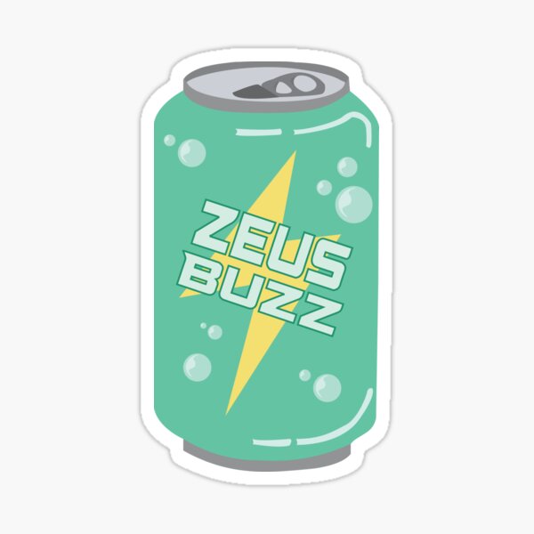 Item preview, Zeus Buzz Can of Pop designed and sold by FeminaFacti.