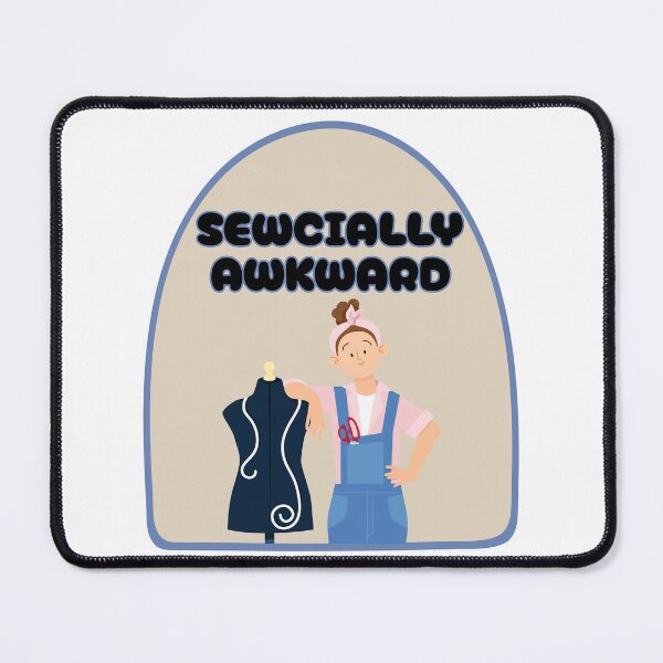 Item preview, Sewcially Awkward Seamstress designed and sold by SewHappyQuilt.