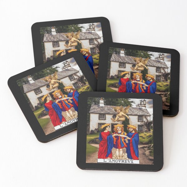 Item preview, The Tarot Deck: The Lovers L'Amoureux V4 designed and sold by Helios Be. Lavsh.