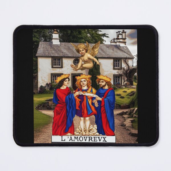 Item preview, The Tarot Deck: The Lovers L'Amoureux V4 designed and sold by Helios Be. Lavsh.
