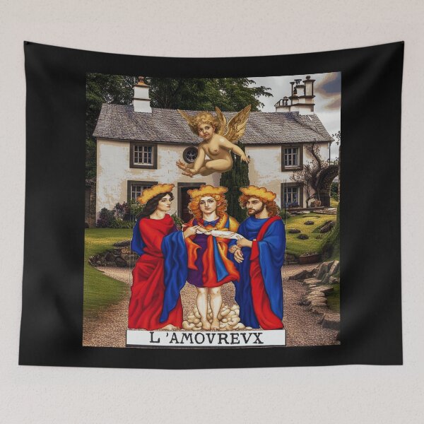 Item preview, The Tarot Deck: The Lovers L'Amoureux V4 designed and sold by Helios Be. Lavsh.