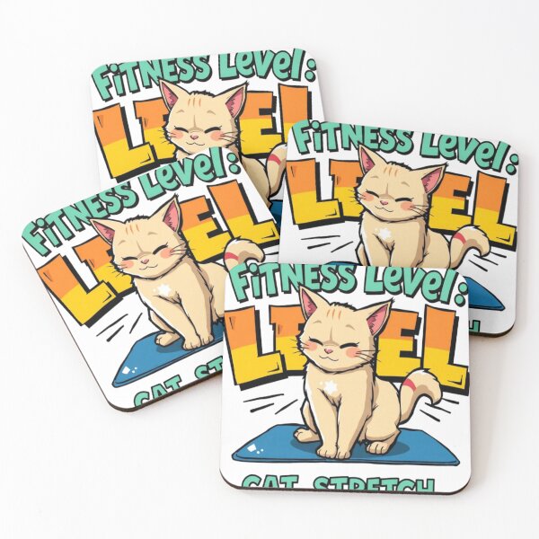 Item preview, Funny Cat Stretch Fitness  designed and sold by plastic2021.