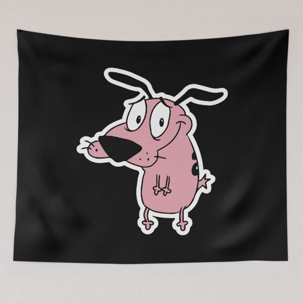 Item preview, Courage the Cowardly Dog designed and sold by shoggothicz.
