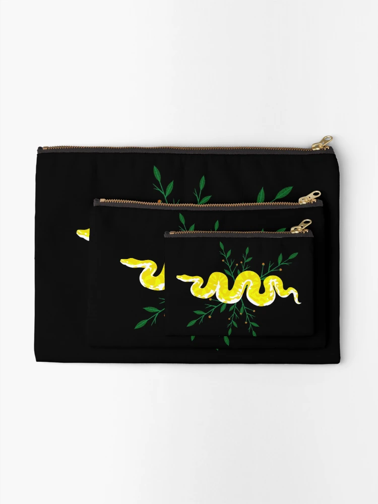 Thumbnail 2 of 4, Zipper Pouch, Python designed and sold by Dark Moon Art Studio.