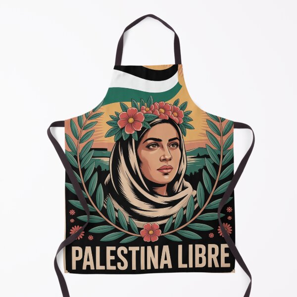 Aperçu de l'œuvre Palestine libre rétro vintage créée et vendue par Slice Of Seed.
