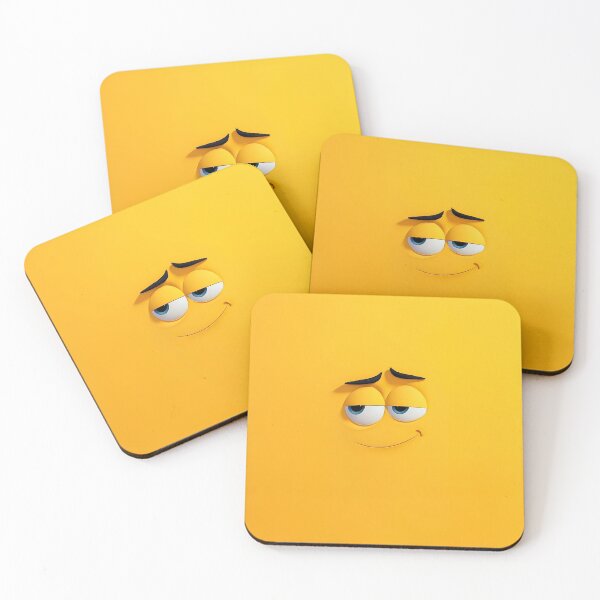 Item preview, Smirking Emoji Face - Fun and Playful Design designed and sold by joiedesing.