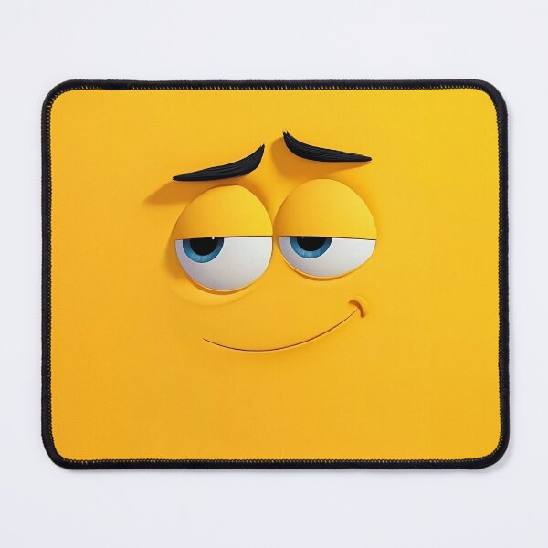 Item preview, Smirking Emoji Face - Fun and Playful Design designed and sold by joiedesing.
