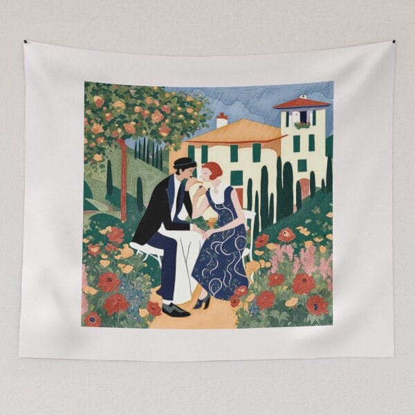 Item preview, The Tarot Deck: The Lovers L'Amoureux V6 designed and sold by Helios Be. Lavsh.