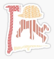 Stanley Kubrick Films Sticker