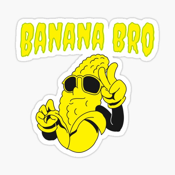 Item preview, Banana Bro – Cool Banana Vibes Shirt designed and sold by Crazy Creative.