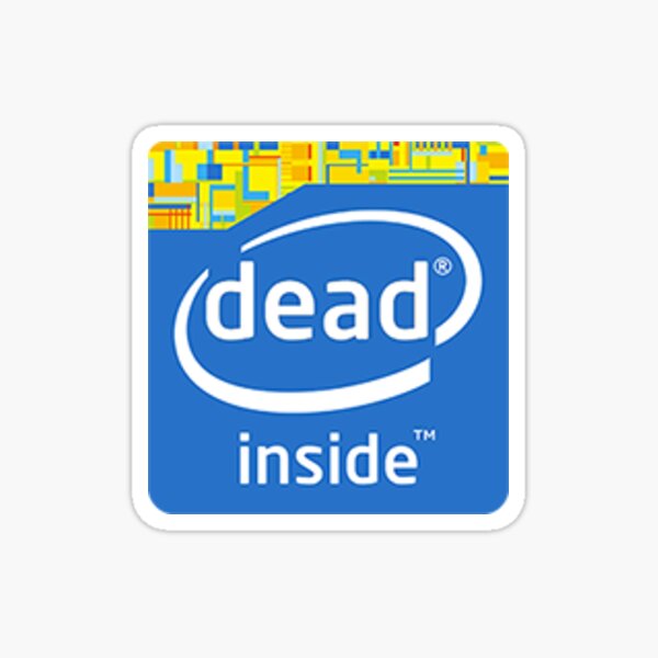 Item preview, dead inside designed and sold by coolstuffboi.